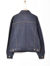アメリカ製 Lee ブラックデニムジャケット