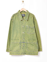 後染め ビッグポケット デニムジャケット