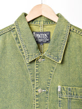 後染め ビッグポケット デニムジャケット