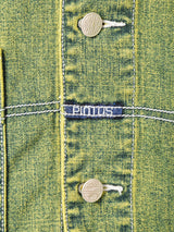 後染め ビッグポケット デニムジャケット