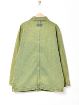 後染め ビッグポケット デニムジャケット