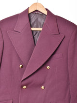 金ボタン ダブルジャケット