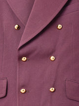 金ボタン ダブルジャケット