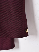 金ボタン ダブルジャケット