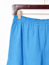 【5色展開】Emerald Motel コットンリネン パネル フレアスカート