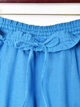 【5色展開】Emerald Motel コットンリネン パネル フレアスカート