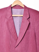 イタリア製 シルク混 テーラードジャケット