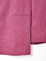 イタリア製 シルク混 テーラードジャケット