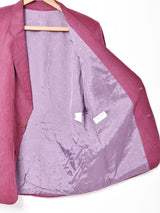 イタリア製 シルク混 テーラードジャケット