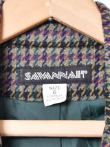 ガンクラブチェック テーラードジャケット