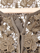 七分袖 レーストップス