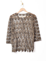 七分袖 レーストップス