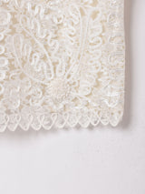 半袖 レーストップス