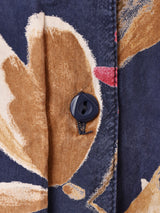 花柄 長袖シャツ