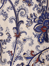 総柄 長袖シャツ