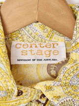 ペイズリー柄 長袖シャツ