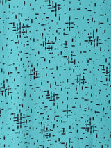 総柄 エポレット付き 長袖シャツ