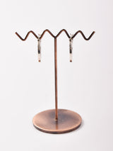 シルバー フープピアス