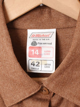 イギリス製 長袖 ベルト付きワンピース