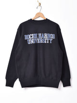 【2色展開】サイドパネル スウェットシャツ ROCHE HARBOR