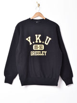 【2色展開】サイドパネル スウェットシャツ Y.K.U