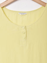 スリーブレス シルクトップス