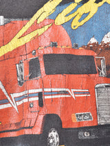 アメリカ製 life in the fastlane プリントスウェットシャツ