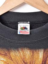 アメリカ製 ライオン プリントスウェットシャツ