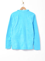 プルオーバー フリースジャケット