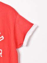 アメリカ製 Champion 二枚仕立て カレッジプリントTシャツ