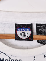 ミズーリ州 マッププリント Tシャツ