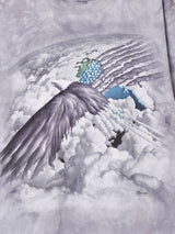 アメリカ製 THE MOUNTAIN タイダイ イーグル プリントTシャツ