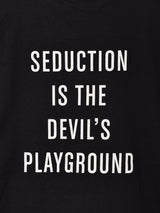 「TEMPTATION」 両面プリントTシャツ