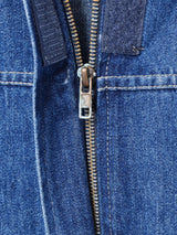 フード付き デニムジャケット