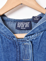 フード付き デニムジャケット