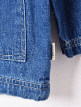 フード付き デニムジャケット