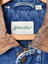 中綿入り デニムジャケット