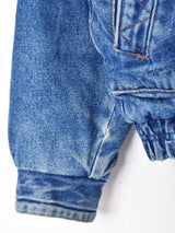 中綿入り デニムジャケット