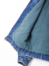 中綿入り デニムジャケット