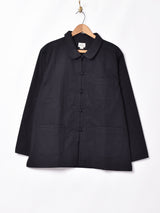 【3色展開】Backers襟付き 長袖チャイナシャツ