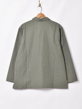 【3色展開】Backers長袖 リップストップ チャイナシャツ