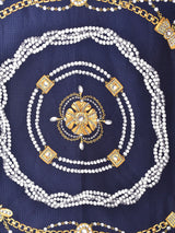 織り柄 ジュエリーデザイン スカーフ