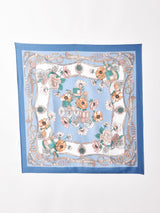 フラワーデザイン スカーフ