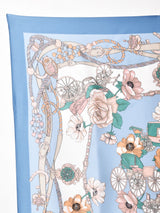 フラワーデザイン スカーフ