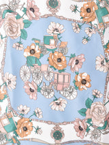 フラワーデザイン スカーフ