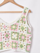 Elcamino グラニースクエア キャミソールトップス