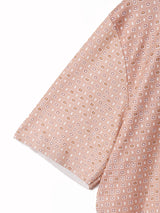 70's 総柄 プルオーバーシャツ