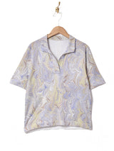 70's 総柄 プルオーバーシャツ