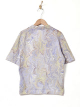 70's 総柄 プルオーバーシャツ