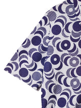 70's 総柄 プルオーバーシャツ